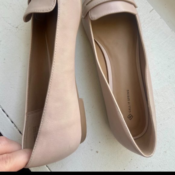 CALL IT SPRING Agroilla Pale Mauve, gold, loafer - Picture 4 of 10